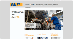 Desktop Screenshot of fbb.ch